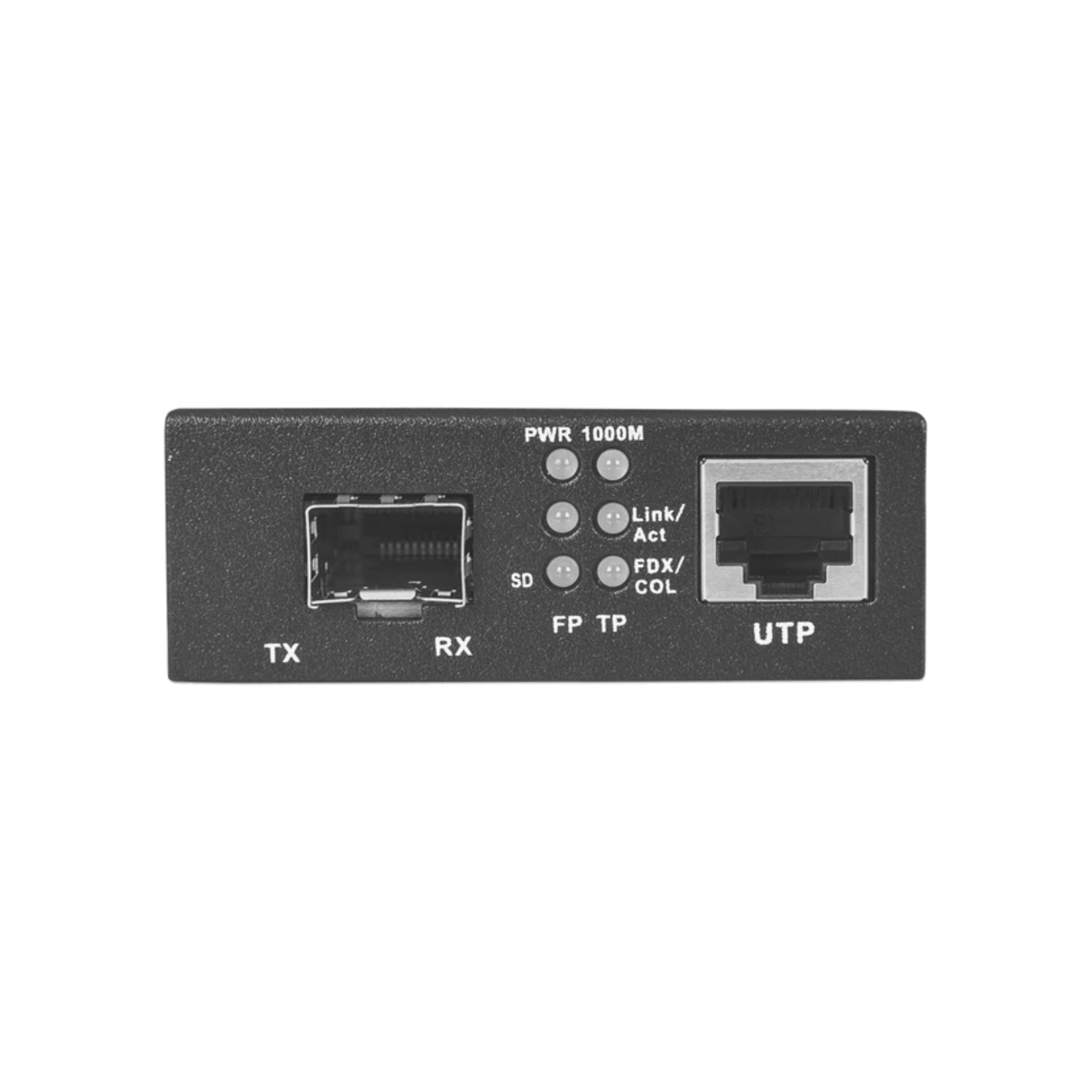 1G Ethernet Media Converter with 1 SFP Slot & 1 RJ45 Port