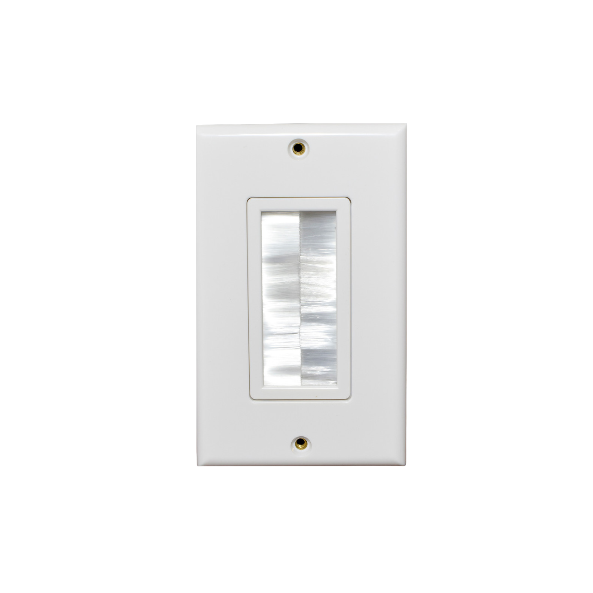 Weltron Single Gang Brush Plate