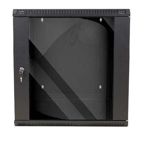 12U Wall Mount Swing Out Enclosure 25"H x 24" W x 31" D Useable Depth 22.5"