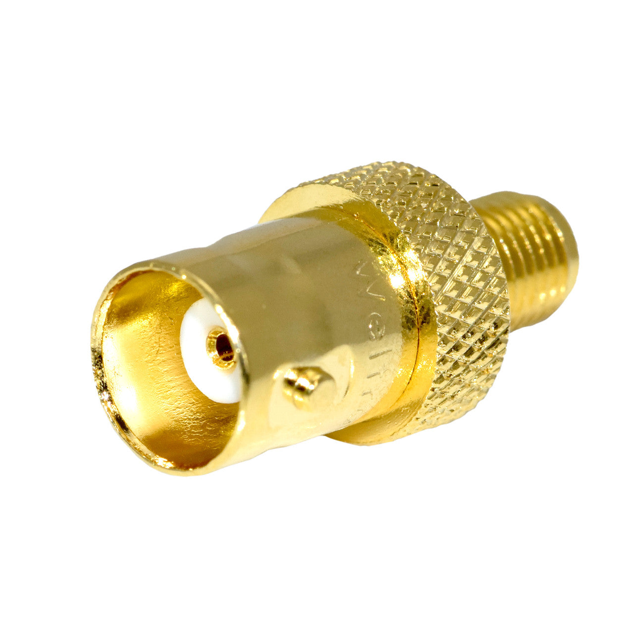 Weltron BNC Female Jack to SMA Female Jack Adapter