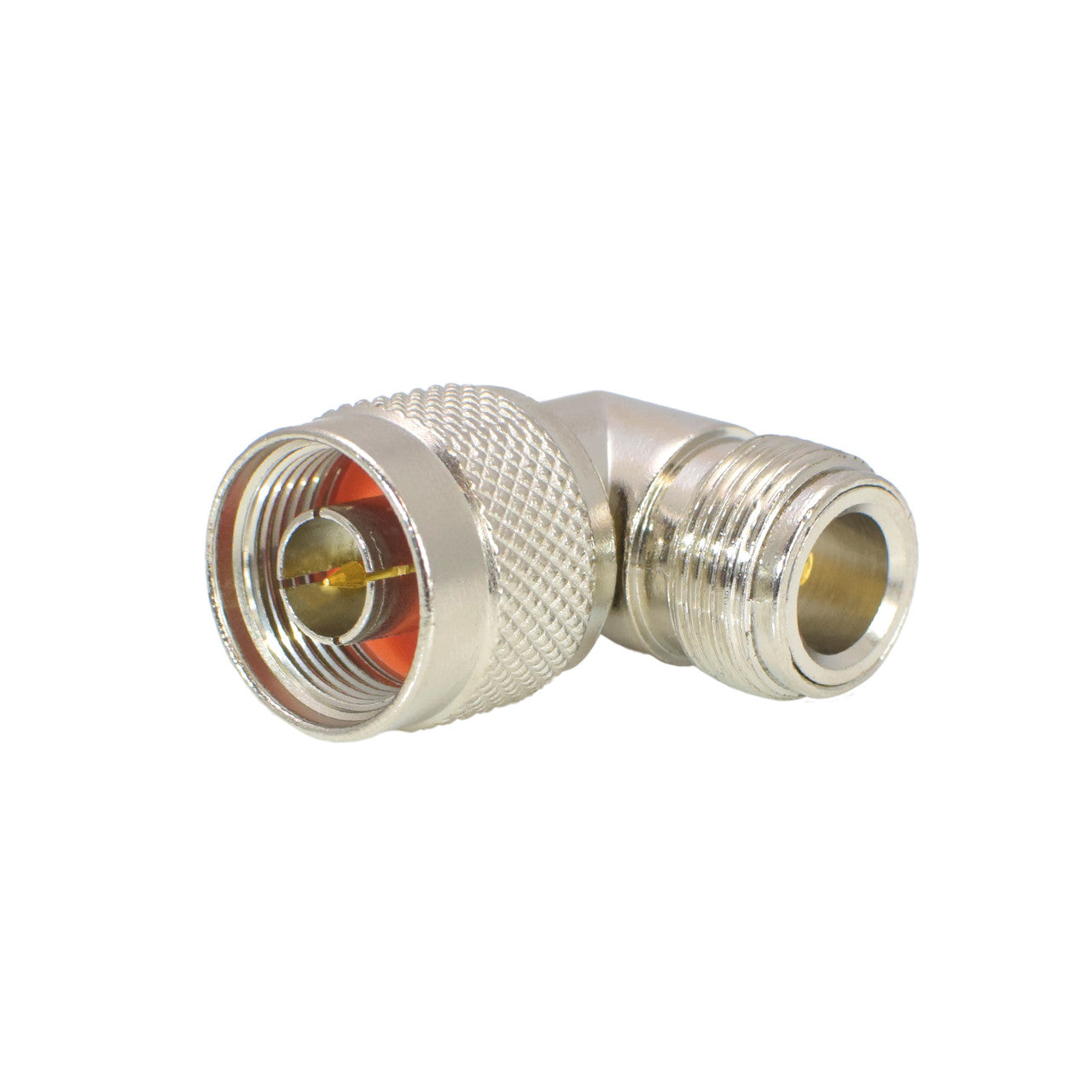 Weltron N-Male to N-Female Right Angle Adapter