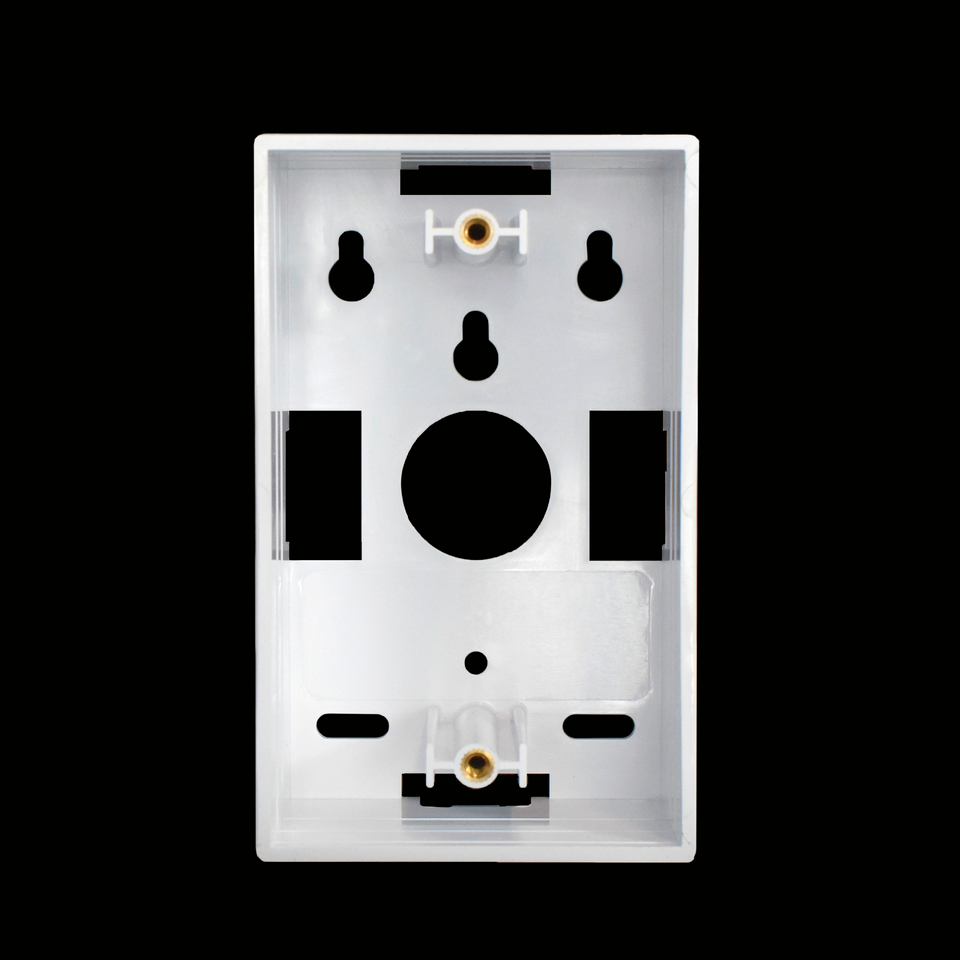 Weltron 1.75" Single Gang Surface Mount