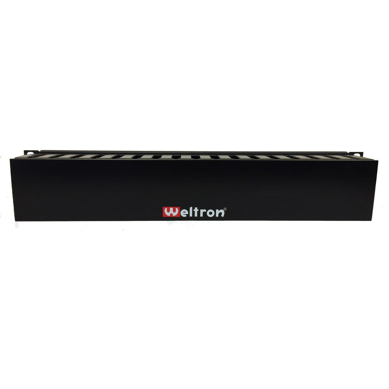 Weltron 2RU Single Sided Finger Duct Panel