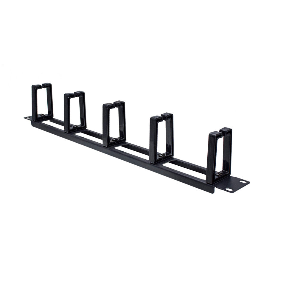 Weltron Horizontal Rackmount Ring Cable Manager 1RU