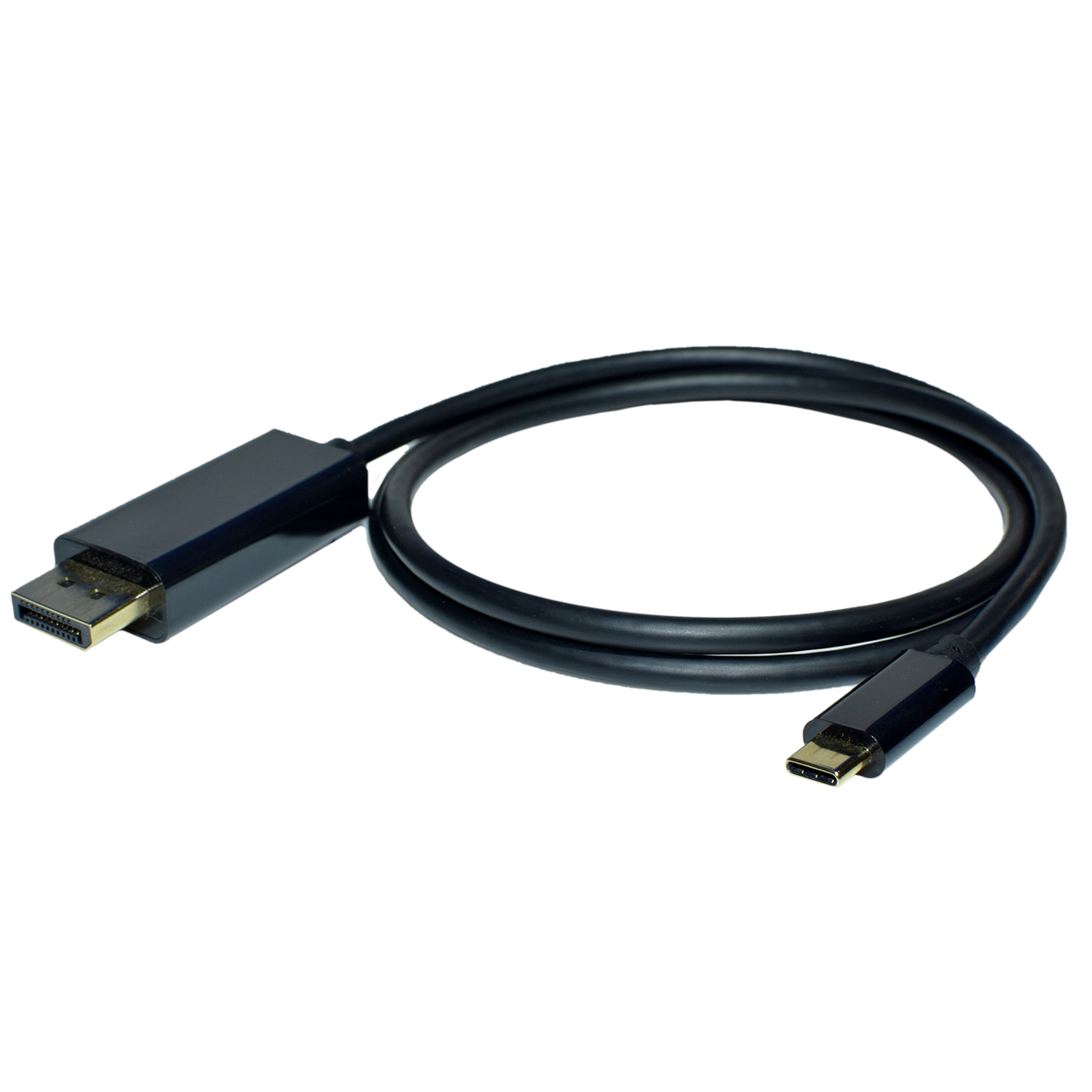 USB-3.1-C To DisplayPort 4K 6 Foot Black