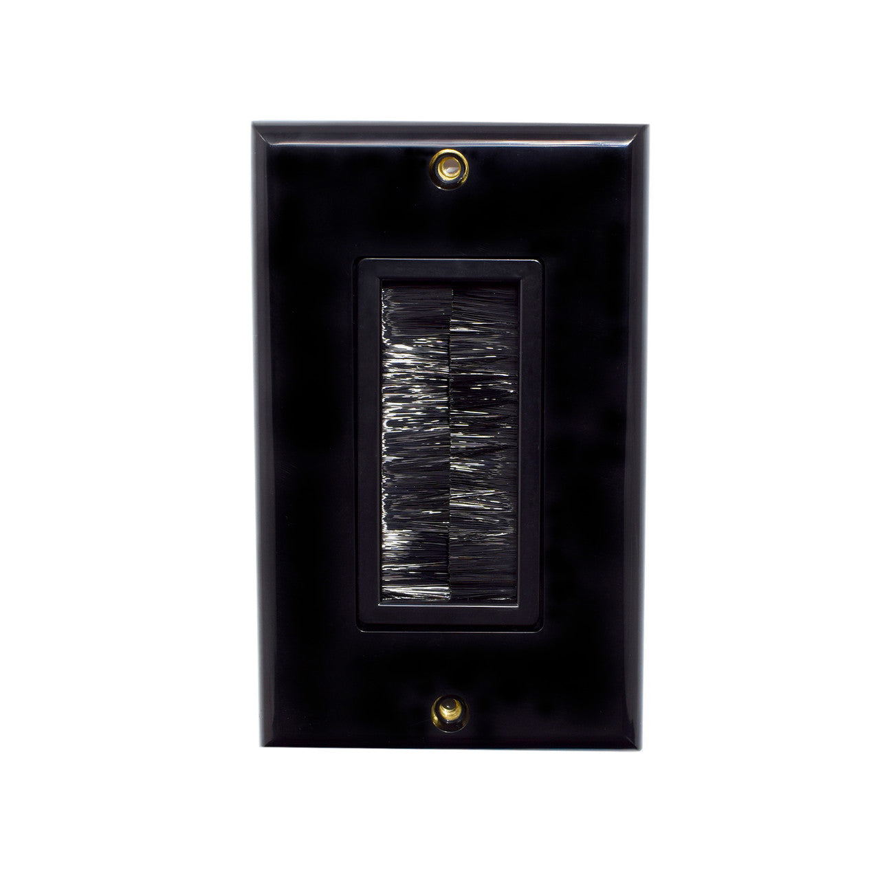 Weltron Single Gang Brush Plate