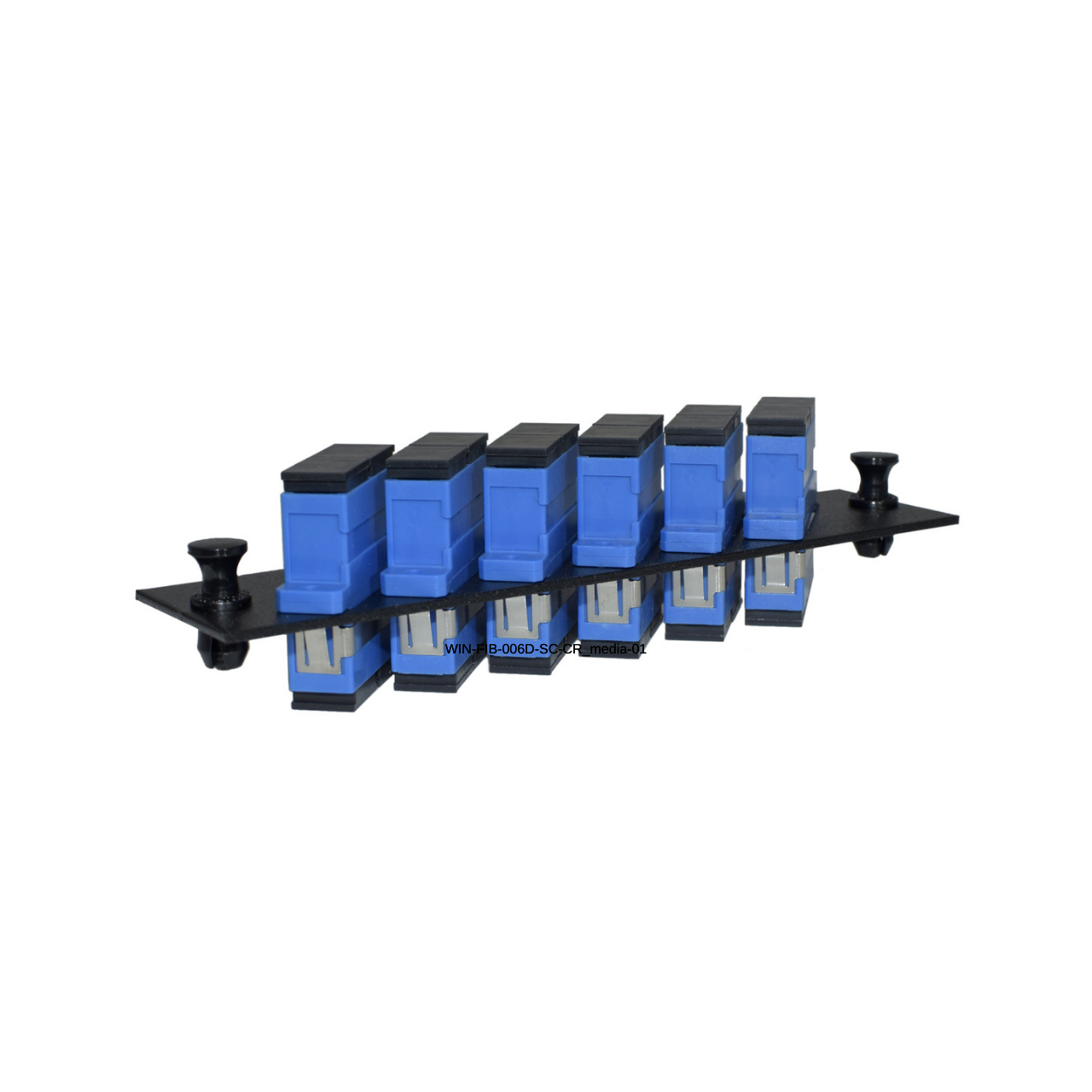 Weltron Loaded SC/SC Duplex Fiber Panel