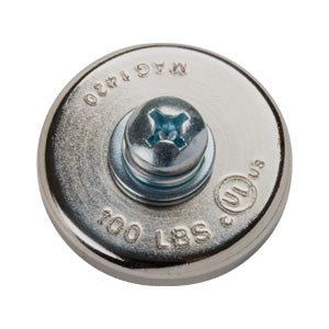 Winnie Industries 100lb Magnet Mount, 1/4-20 x 1/2" Screw