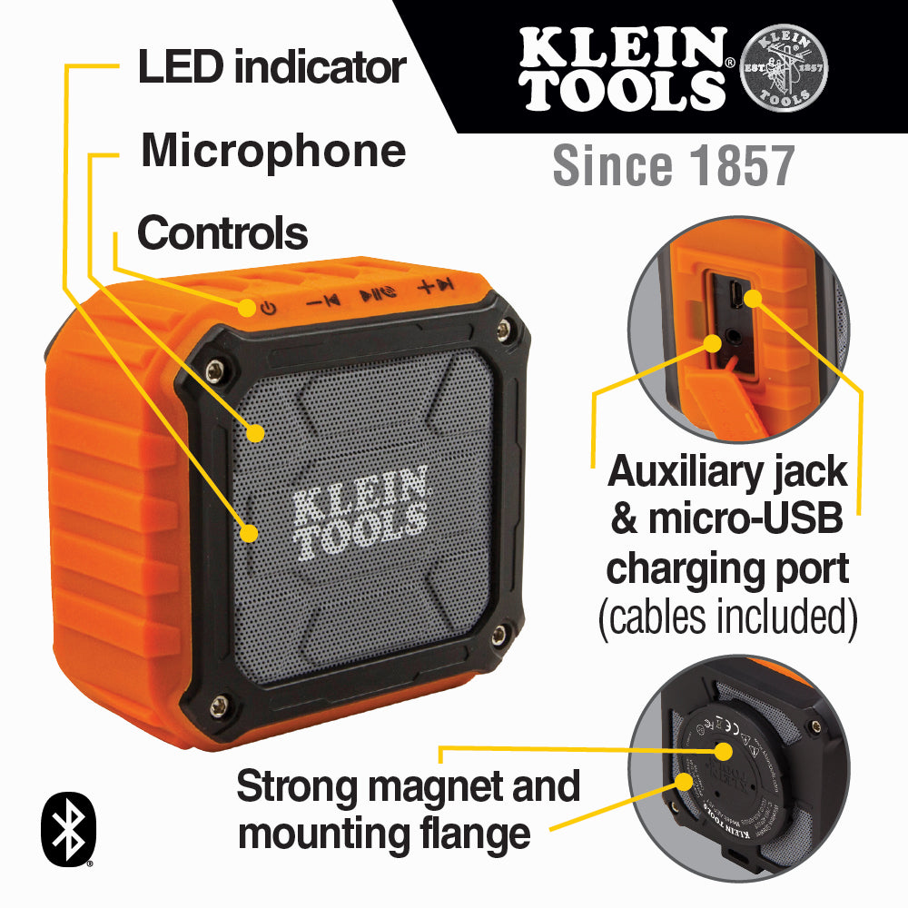 Klein Tools Wireless Jobsite Speaker