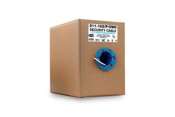 Vertical Cable 211-162/P/5WH | 16/2 Plenum Speaker & Alarm Cable - 500ft