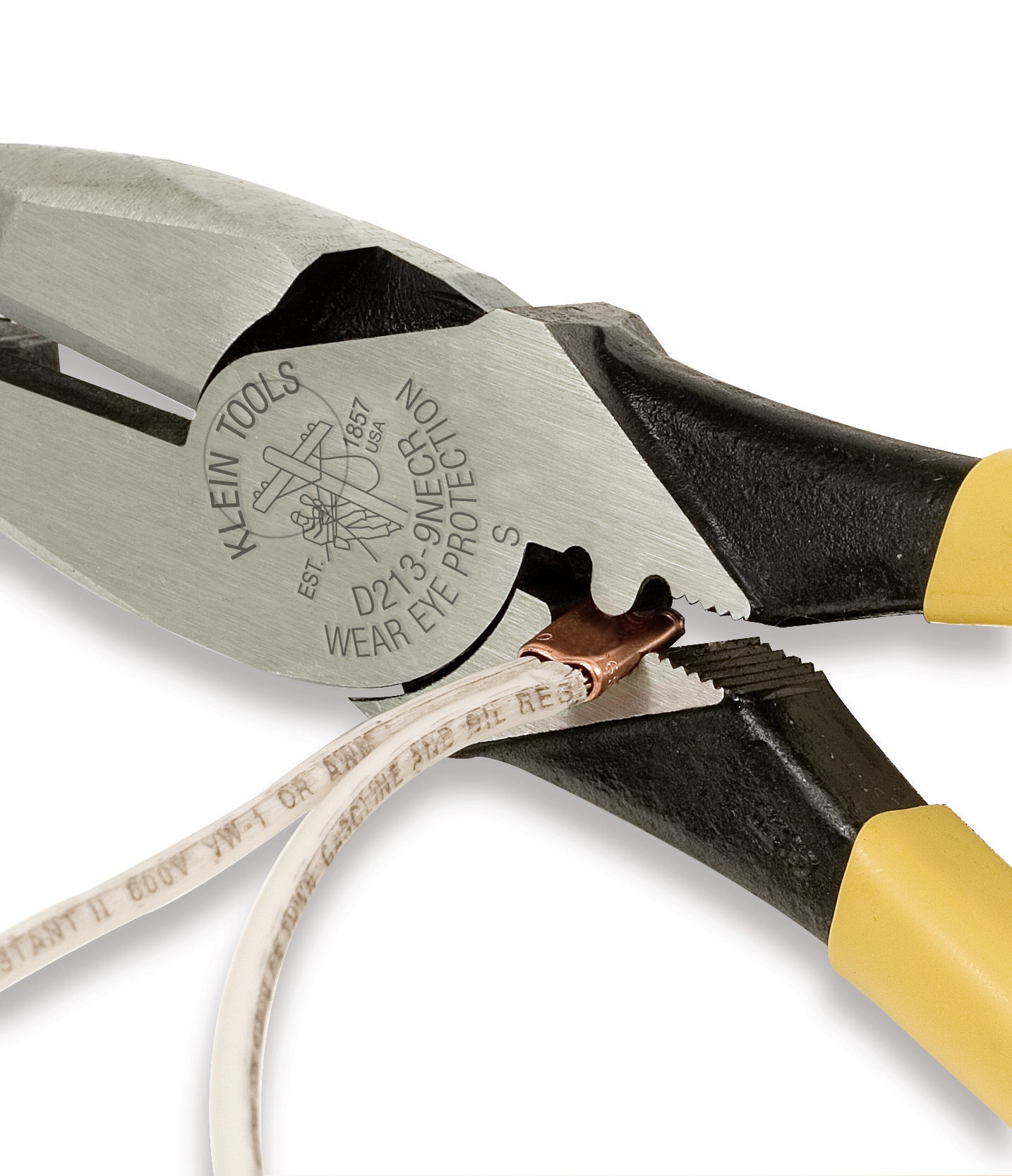 Klein Tools Lineman's Crimping Pliers, 9-Inch