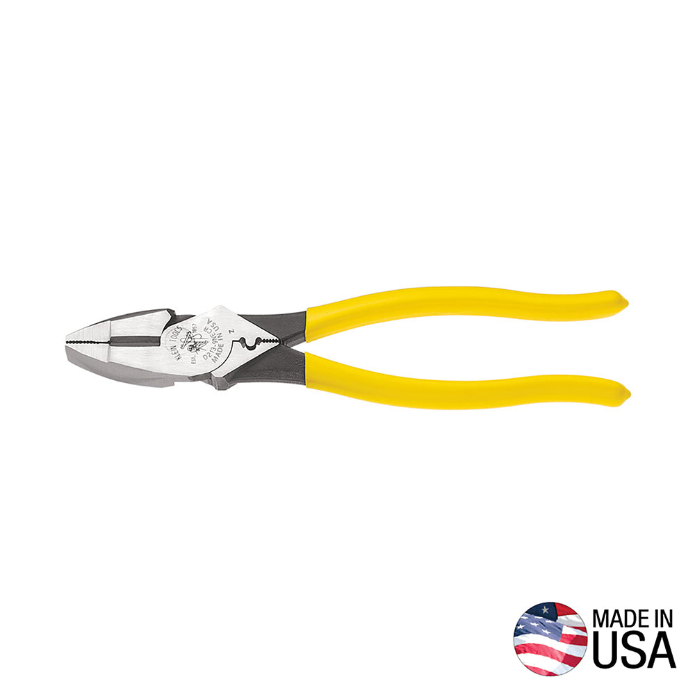 Klein Tools Lineman's Crimping Pliers, 9-Inch