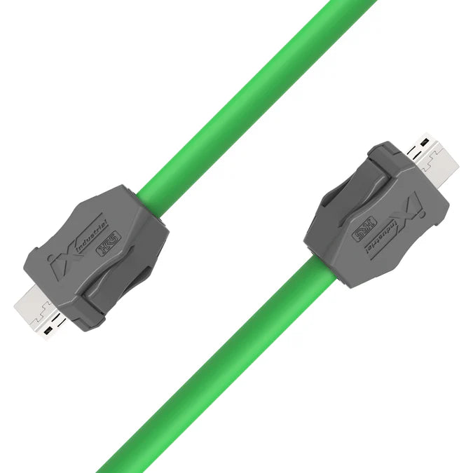 IX A-Key to IX A-Key Cat 6A Industrial Ethernet Cable | PUR Jacket