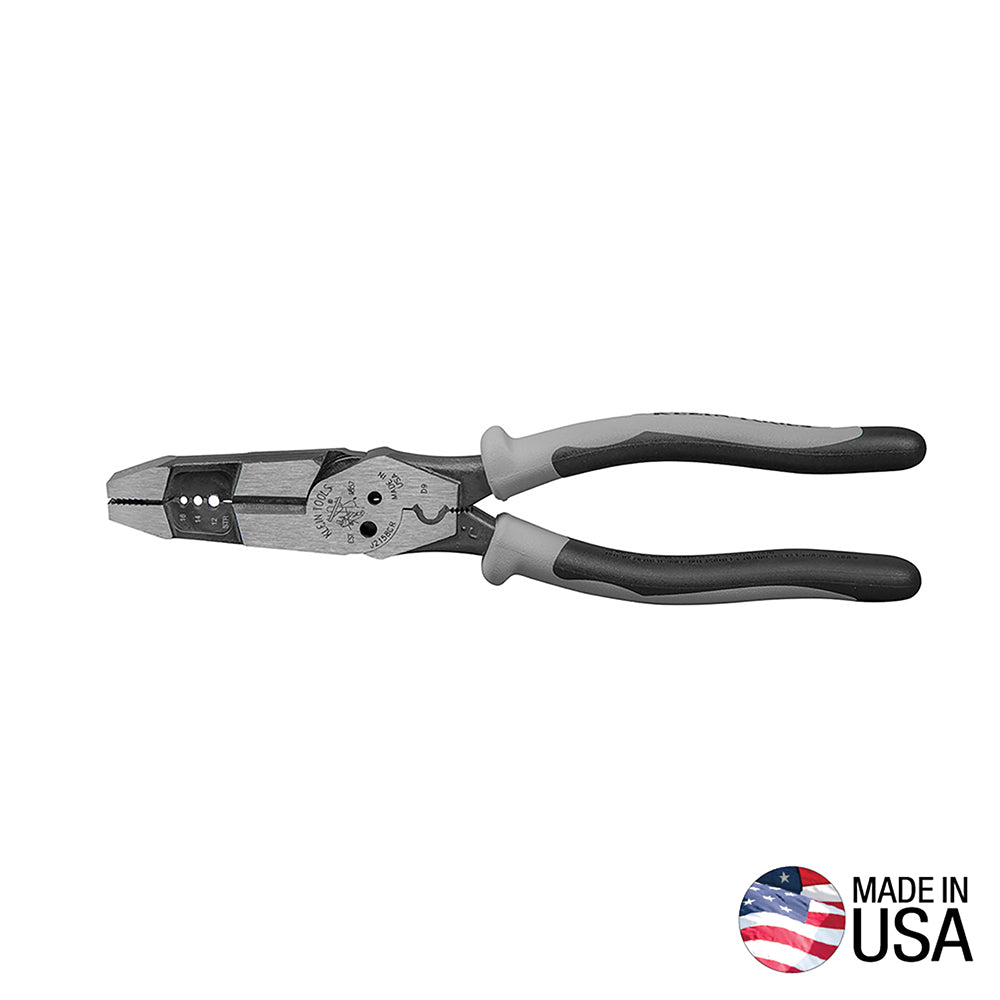 Klein Tools Hybrid Pliers with Crimper and Wire Stripper