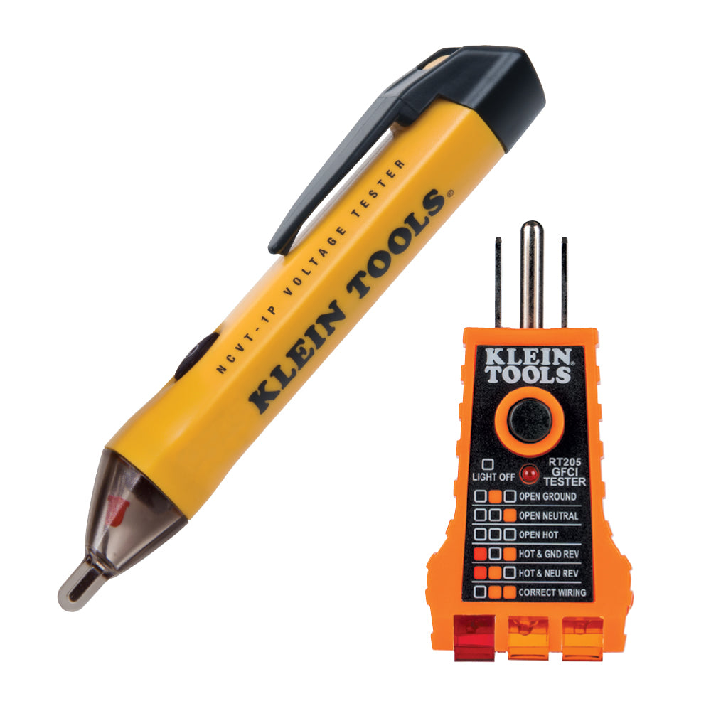 Klein Tools Non-Contact Voltage and GFCI Receptacle Test Kit