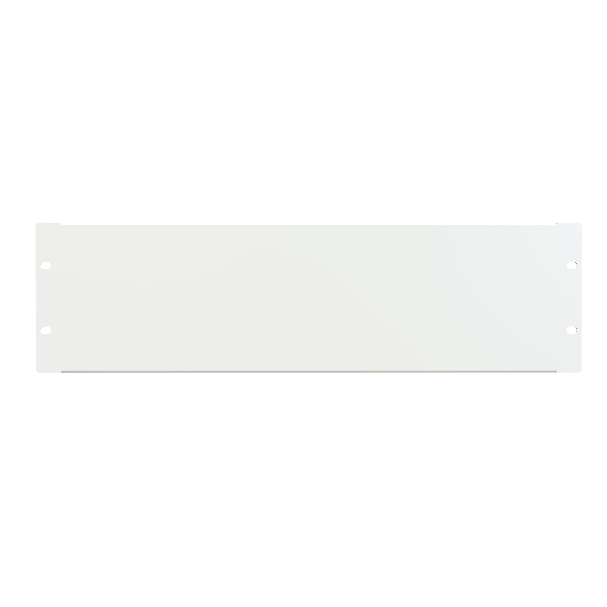 Hammond 3U FLANGED STEEL PANEL WHITE