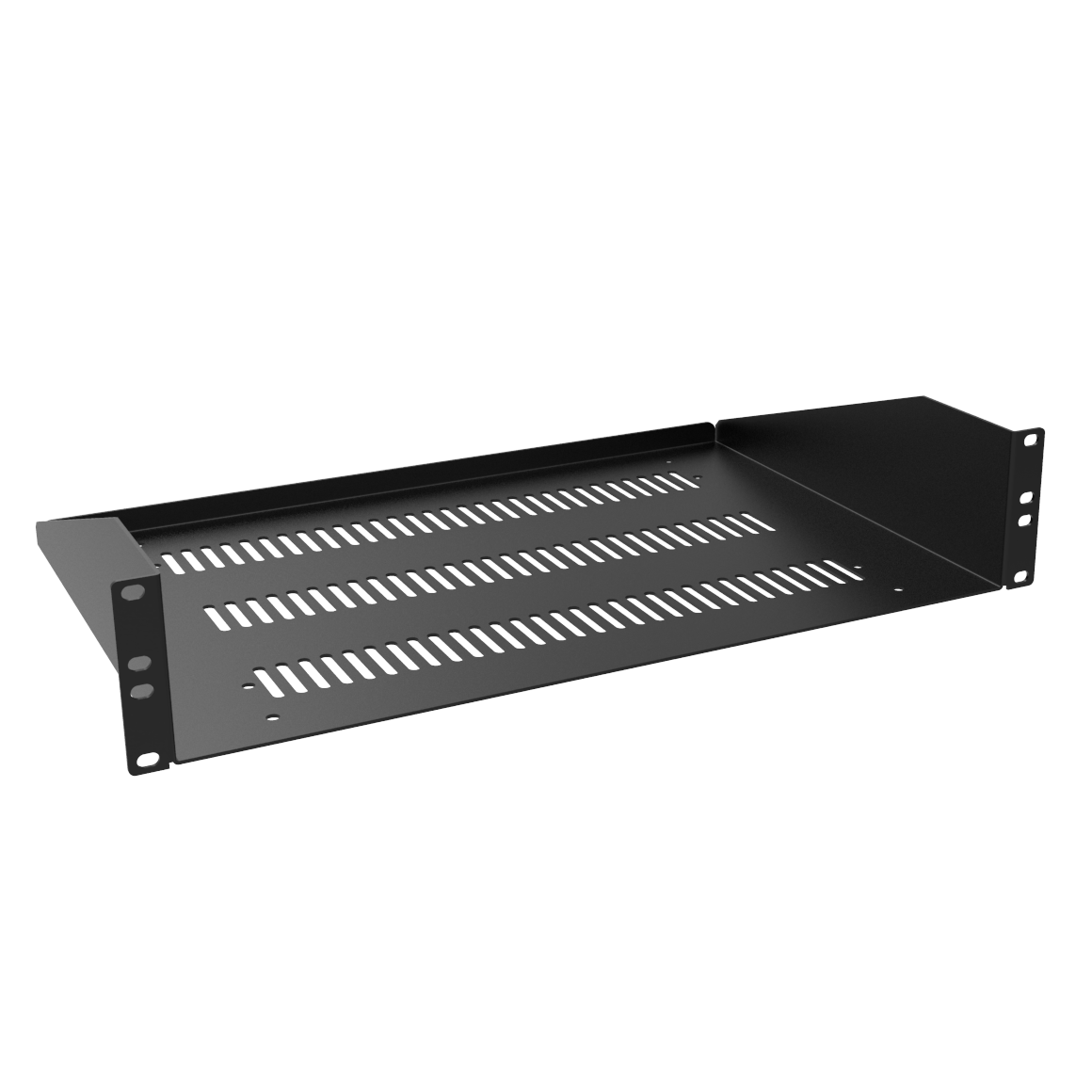 Hammond 2U 12D VENTED RACK SHELF