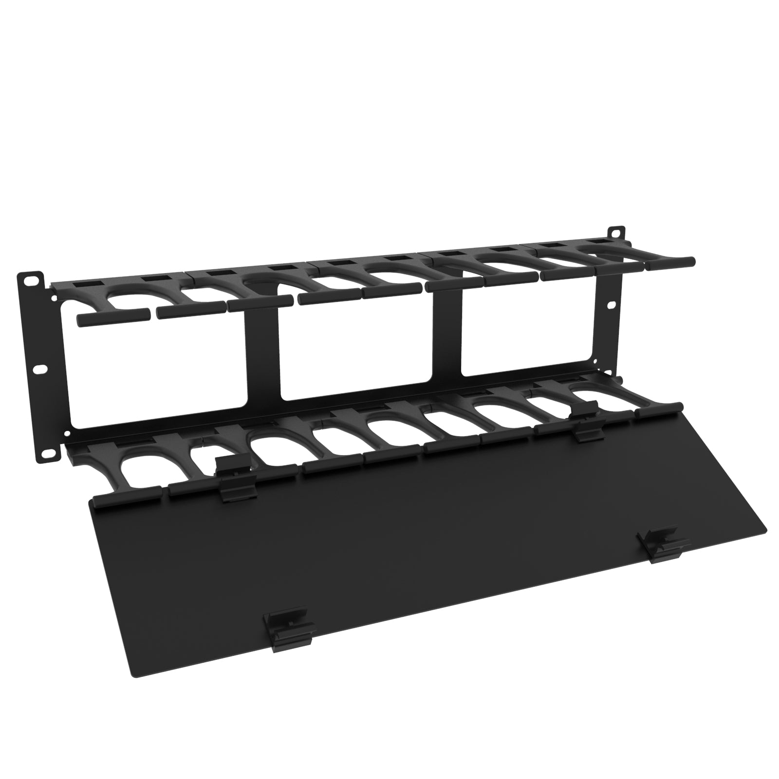 Hammond 4U FINGER MANAGER WITH DOOR