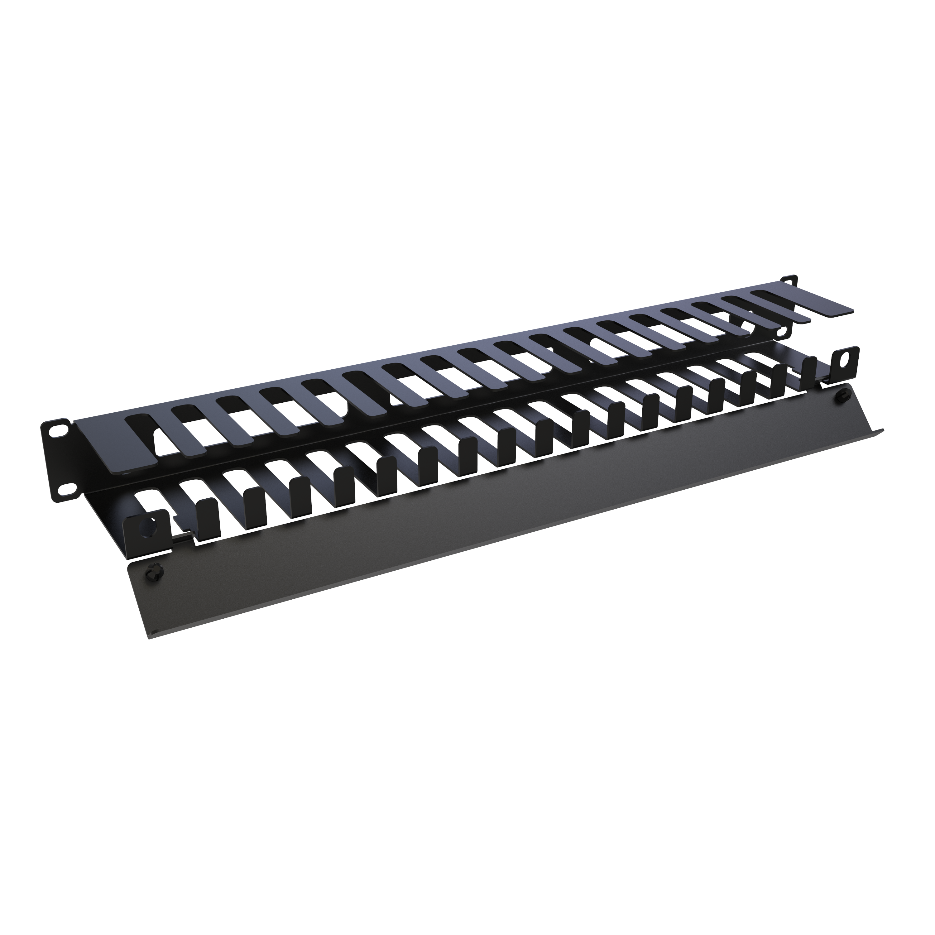 Hammond 1U HORIZONTAL STEEL FINGER MGR