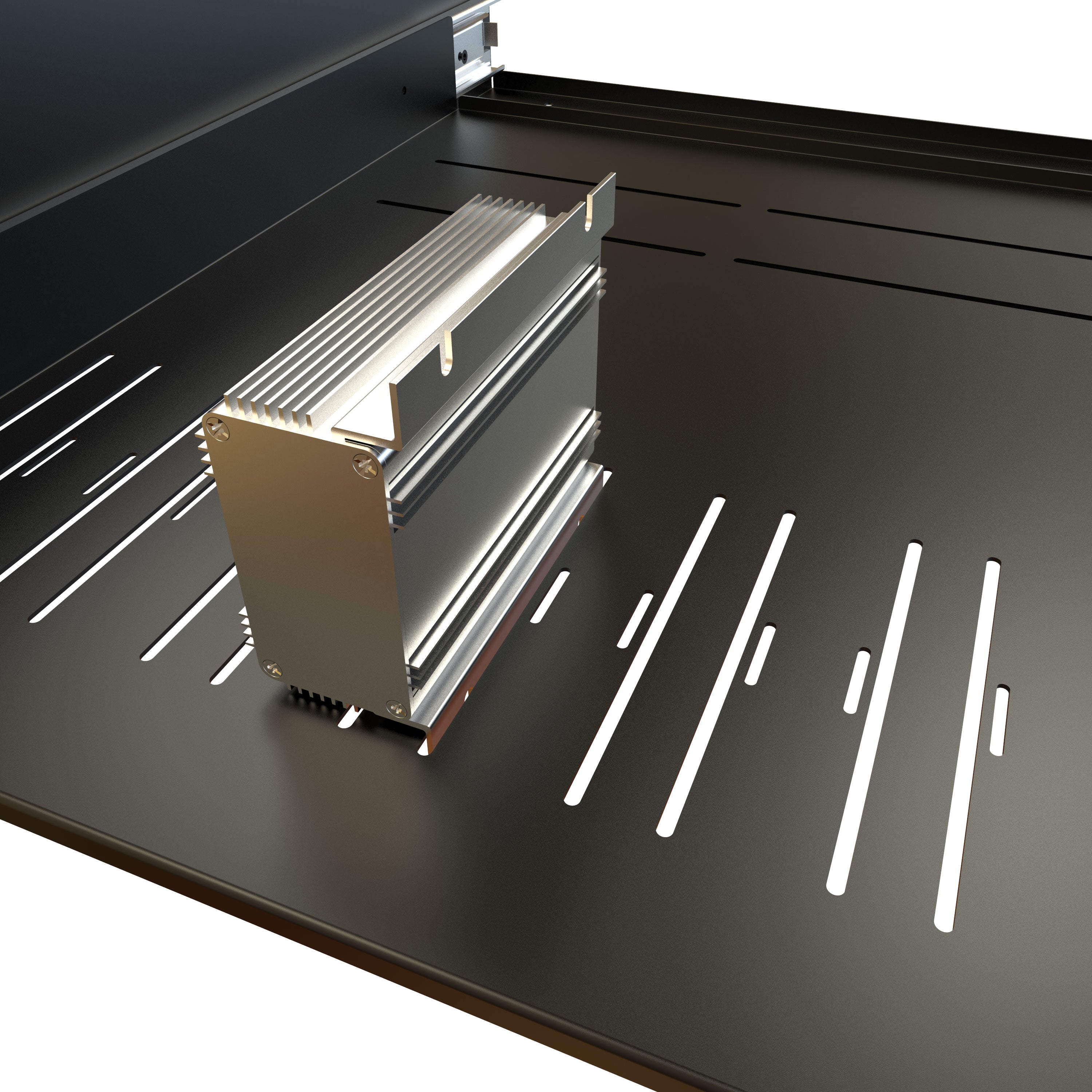 Hammond 2U 16IN DEEP SLIDING SHELF