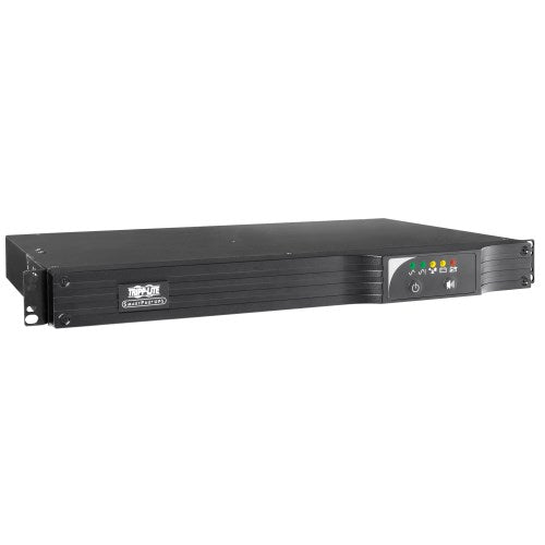 Tripp-Lite 500VA Smart UPS Back Up, 300W Line-Interactive, 1U Rackmount, Network Card Options, USB, DB9 Serial