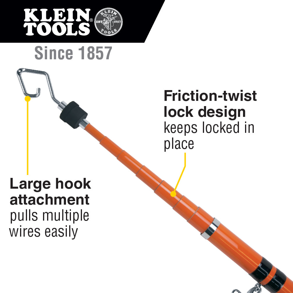Klein Tools WireSpanner Plus™ Telescopic Pole