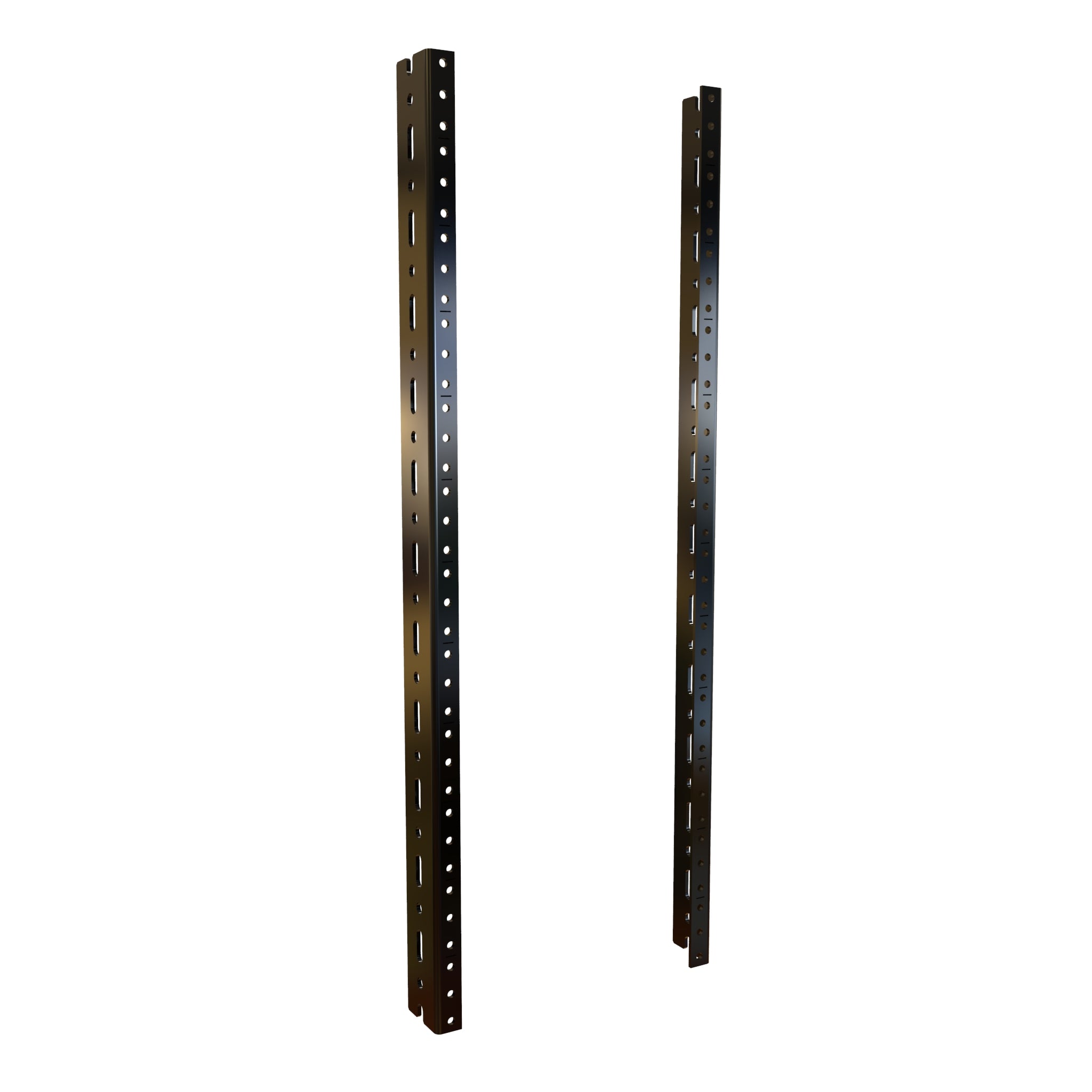 Hammond 12U 10-32 UNIVERSAL RACK RAIL