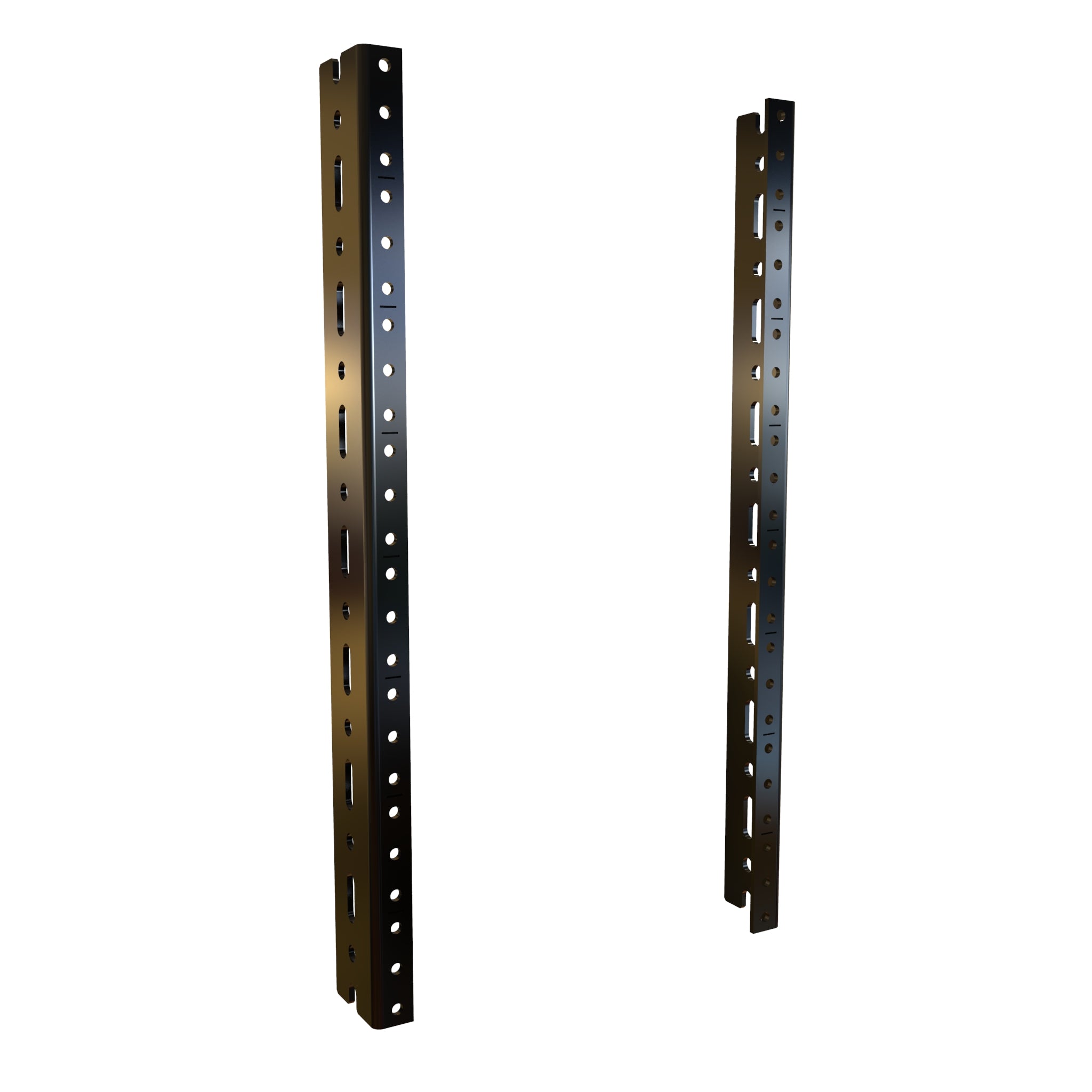 Hammond 8U 10-32 UNIVERSAL RACK RAIL