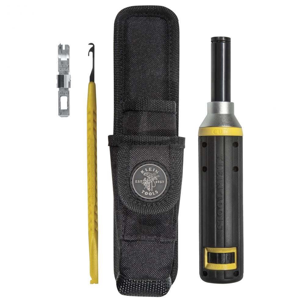 Klein Tools Impact Punchdown Tool Kit, Cushion-Grip, 4-Piece