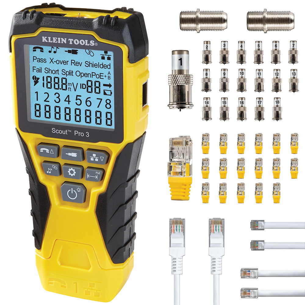 Klein Tools Scout ® Pro 3 Tester with Locator Remote Kit