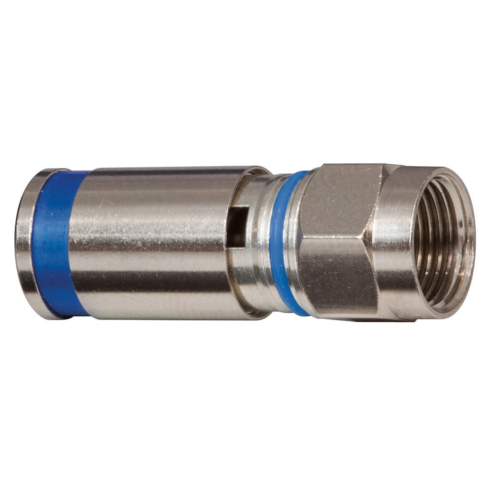 Klein Tools Weatherproof F-Compression Connectors RG6 10-Pack