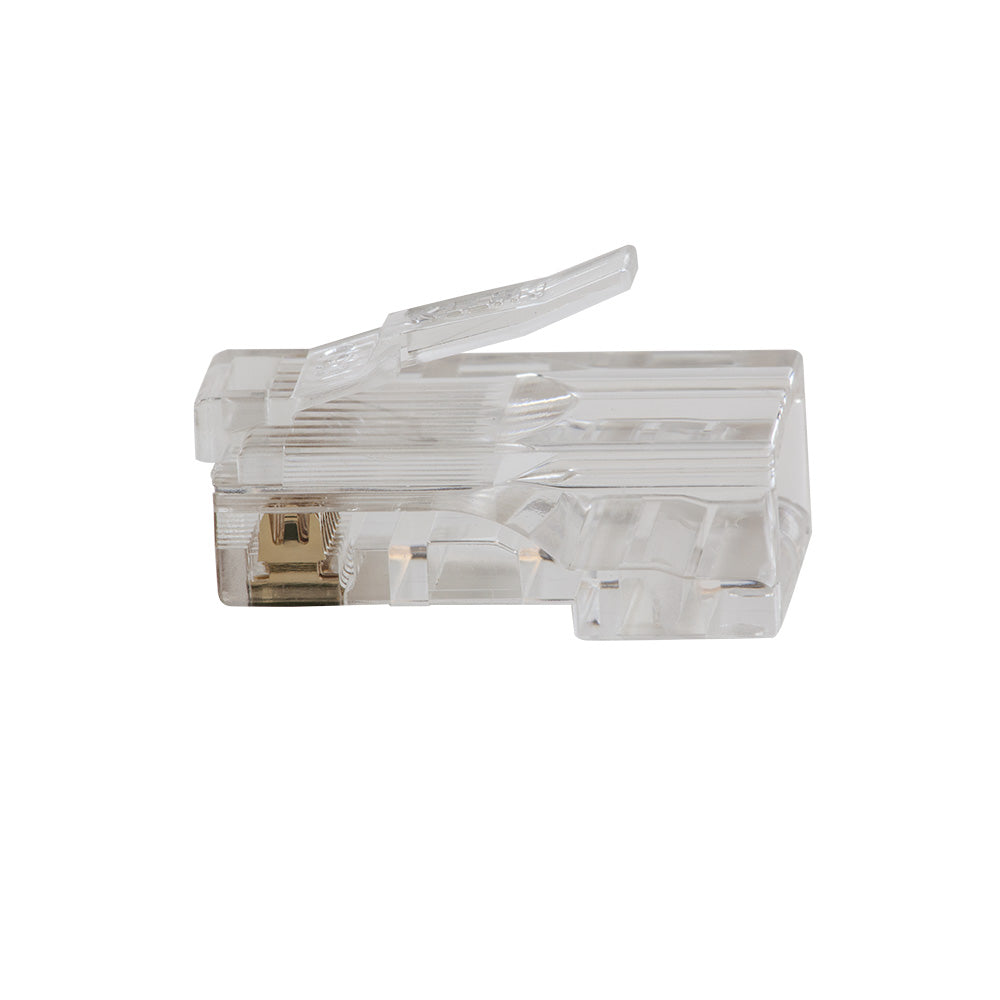Klein Tools Pass-Thru Modular Data Plug, RJ45-CAT6, 50-Pack