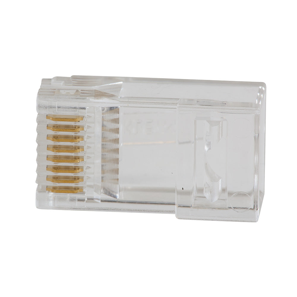 Klein Tools Pass-Thru™ Modular Data Plugs, RJ45-CAT5E, 10-Pack