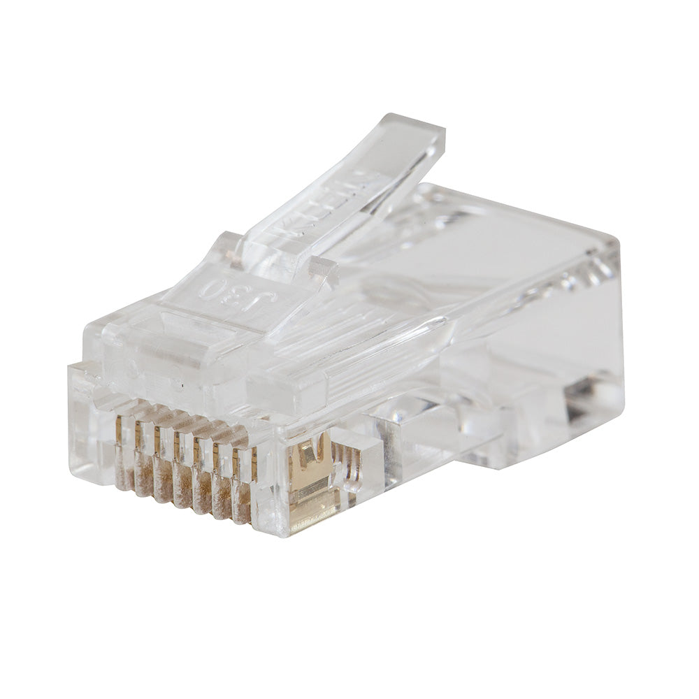 Klein Tools Pass-Thru Modular Data Plugs RJ45-CAT6, 10-Pack