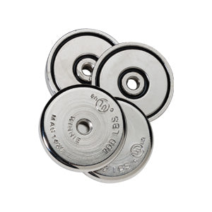 Winnie Industries 100lb Threaded Pot Magnet, 1/4-20 Thread