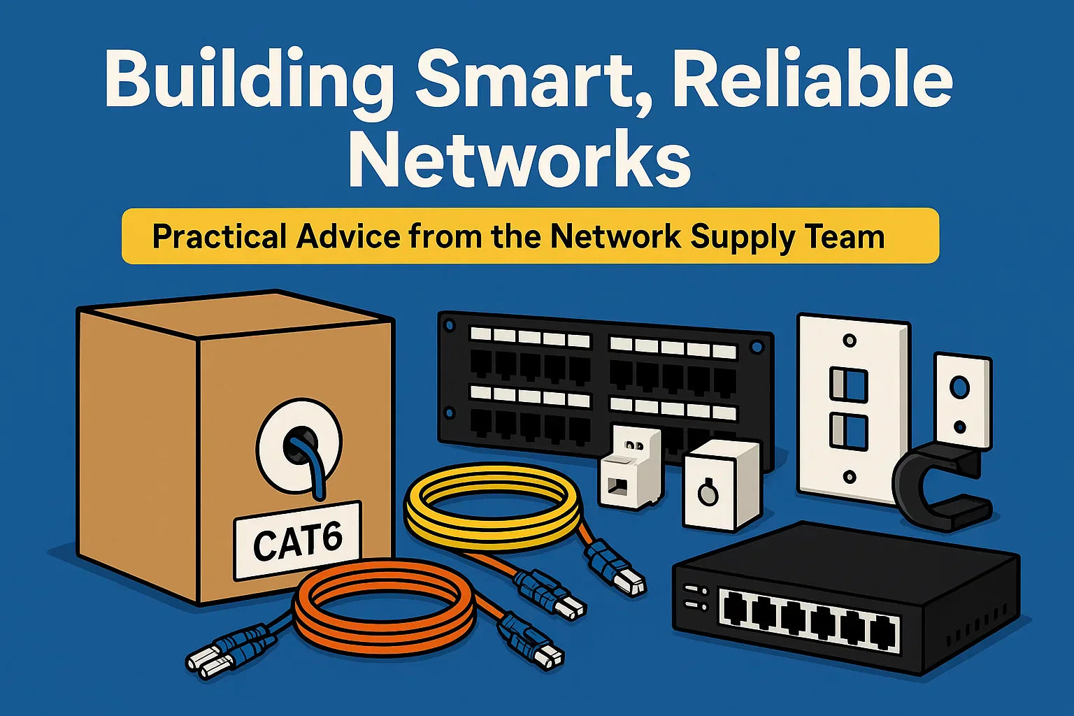 Building Smart, Reliable Networks: Practical Advice from the Network Supply Team