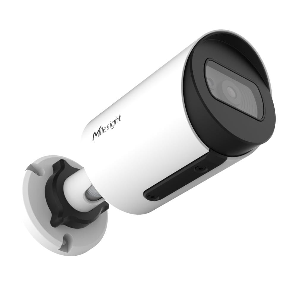 Milesight Mini Bullet Security Camera with 5.0MP Motorized Lens and 2.7-13.5mm Zoom