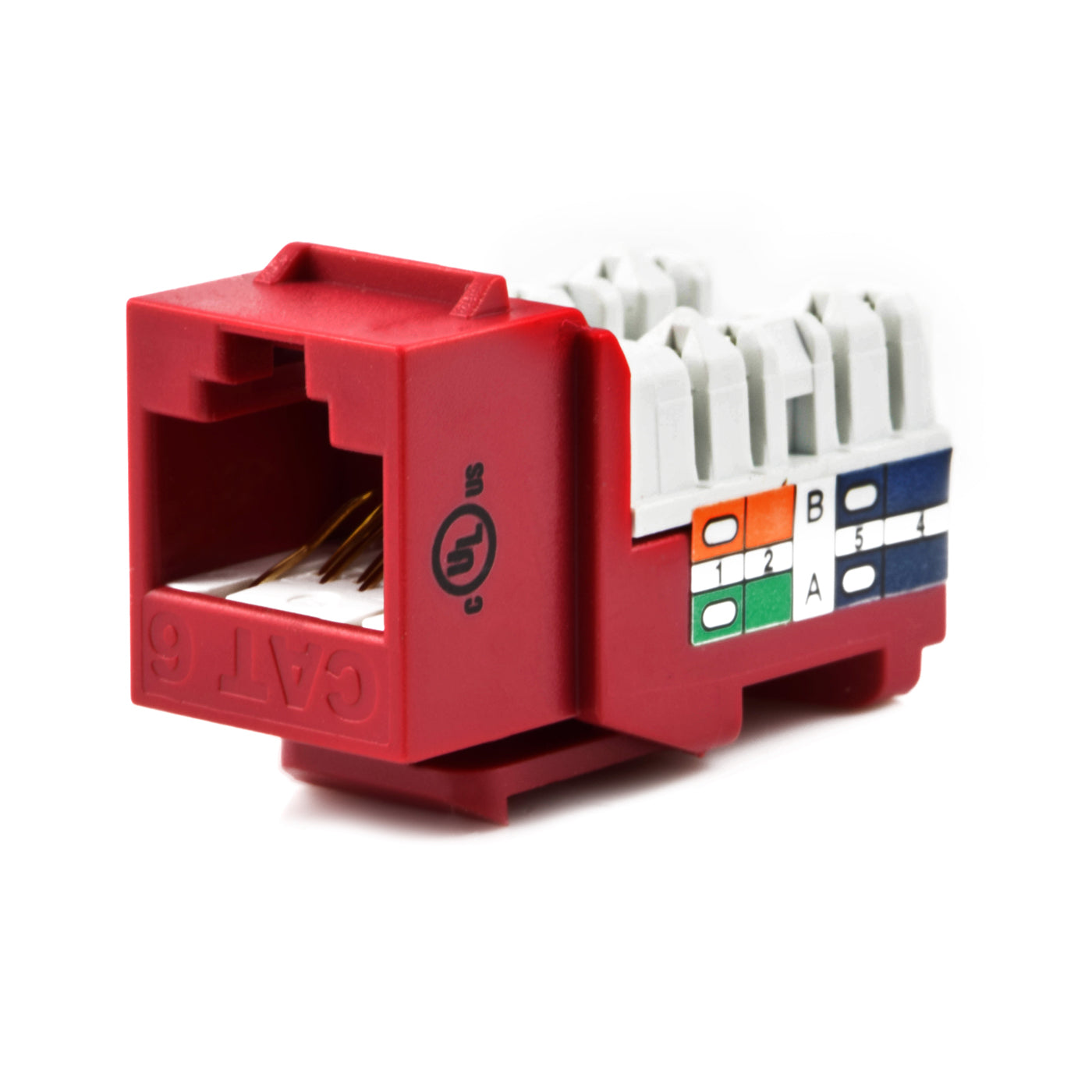 Weltron Category 6 Keystone Punch Down Jack