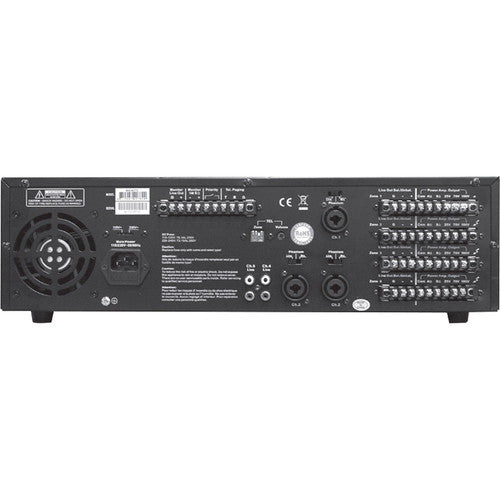 Speco 160 Watt 5x4 Multisource/ Multizone PA Amplifier