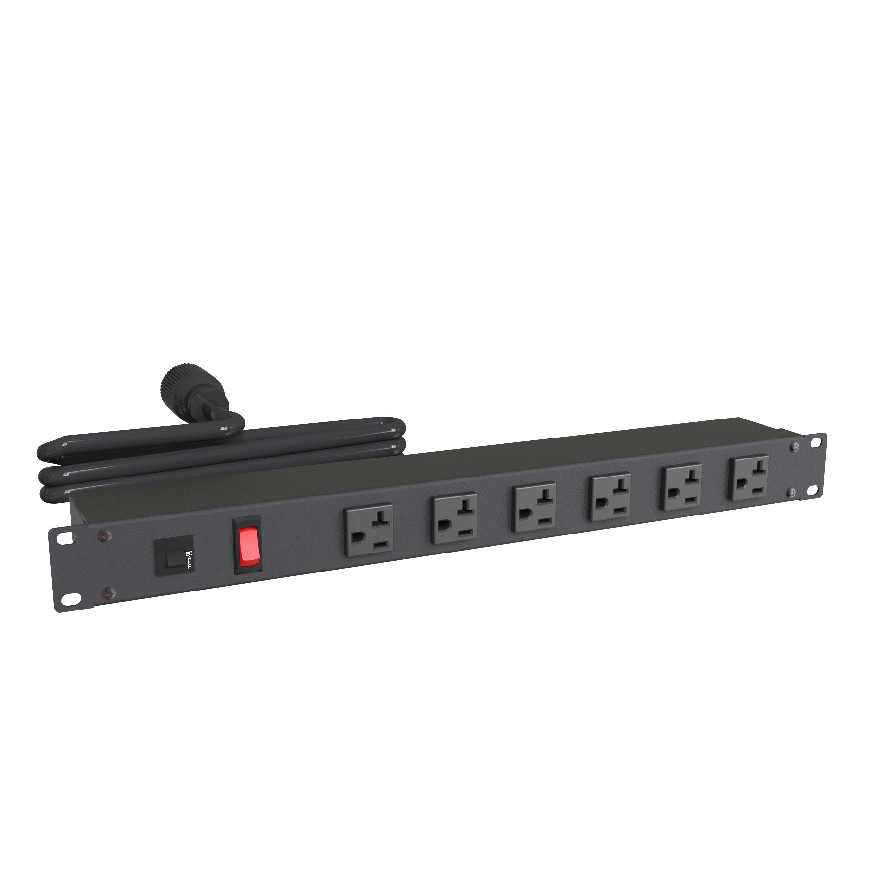 Hammond 20A RACKMOUNT, 6 REC ON FRONT