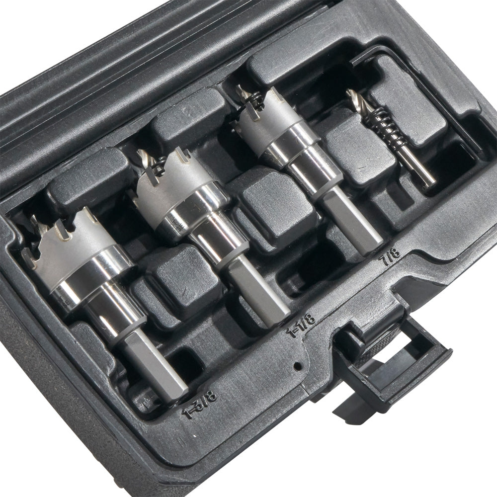 Klein Tools Hole Cutter Kit, Carbide Hole Cutter, 4-Piece