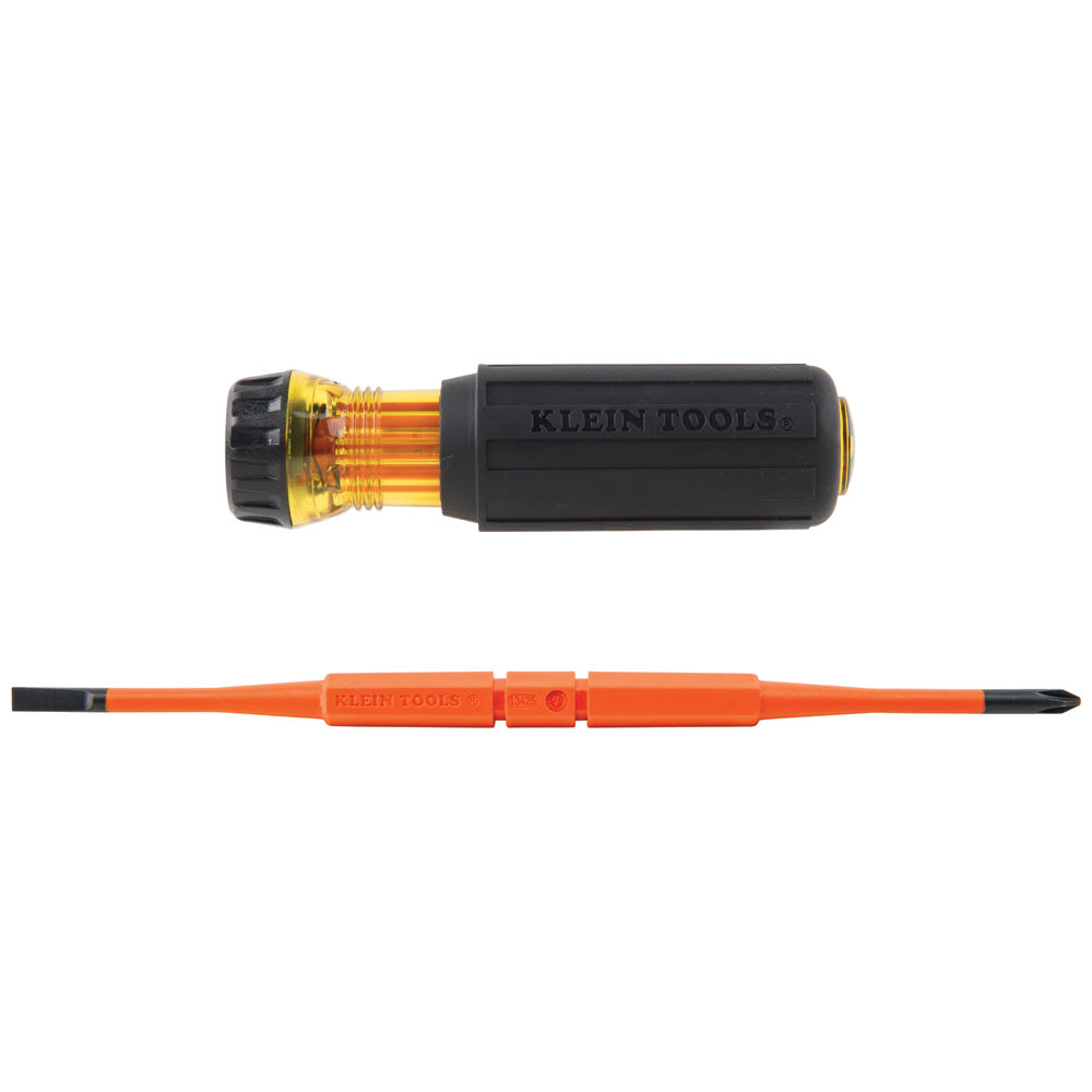 Klein Tools 8-in-1 Insulated Interchangeable Screwdriver Set