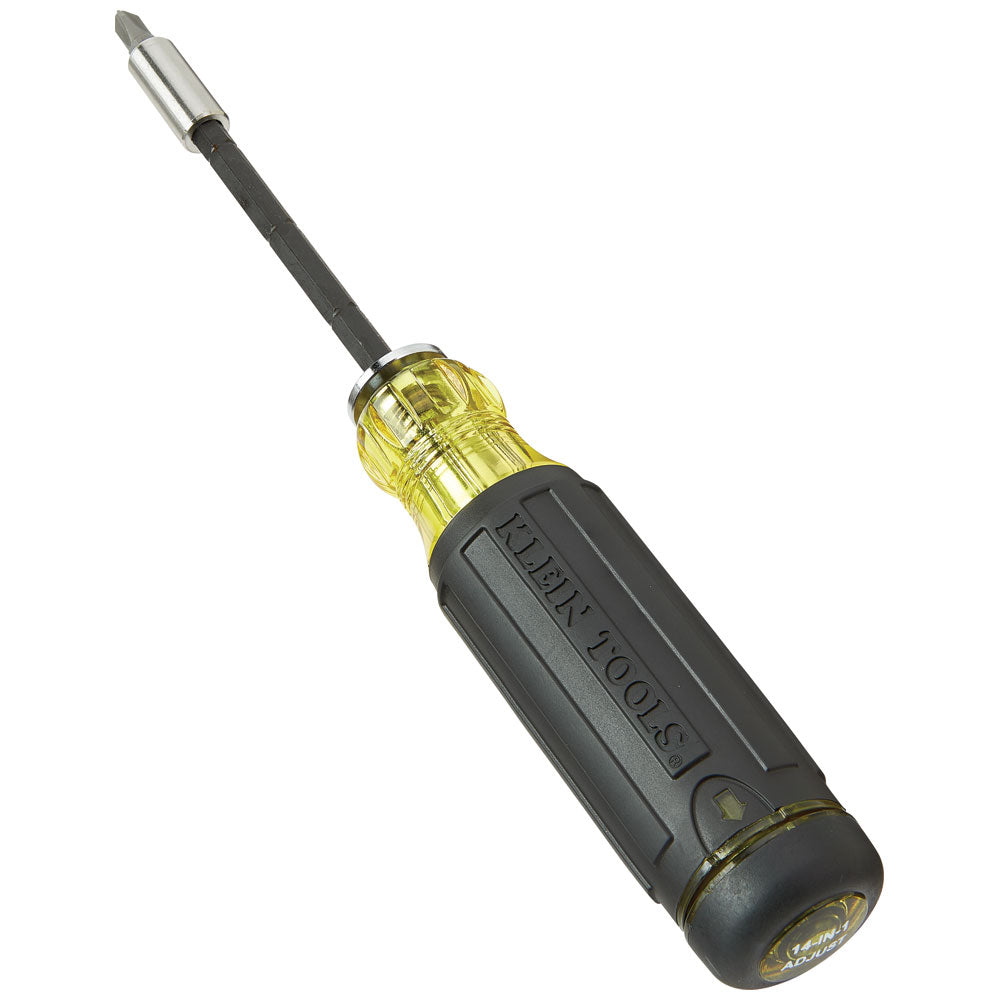 Klein Tools 14-in-1 Multi-Bit Adjustable Length Screwdriver
