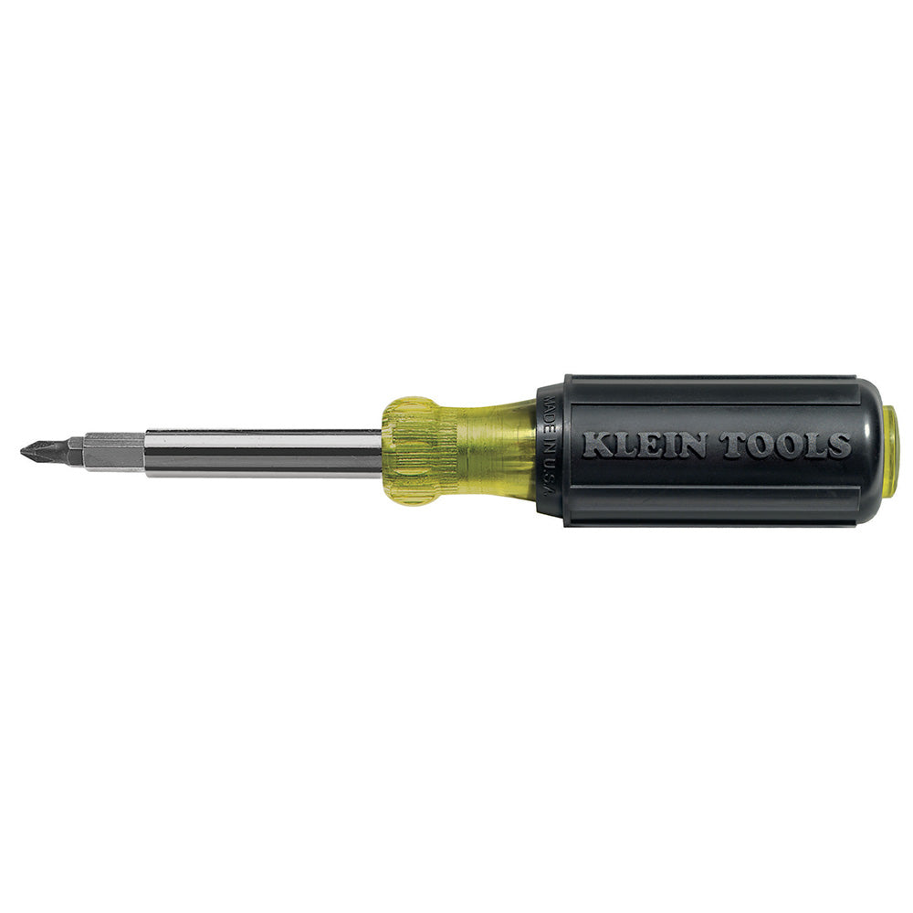 Multi-Bit Screwdriver / Nut Driver, 10-in-1, Phillips, Slotted Bits - Klein Tools