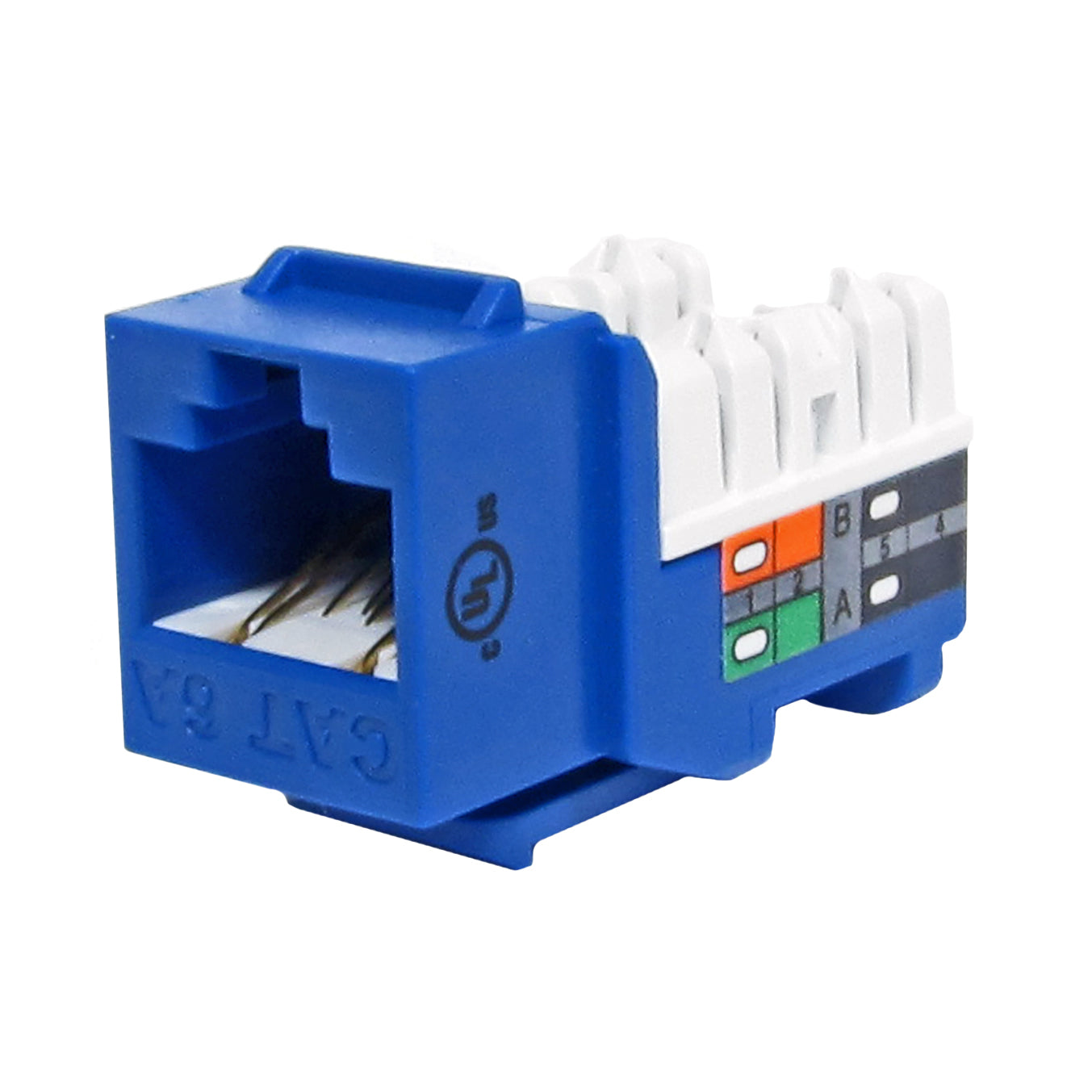 Weltron Category 6 Keystone Punch Down Jack Contractor Pack