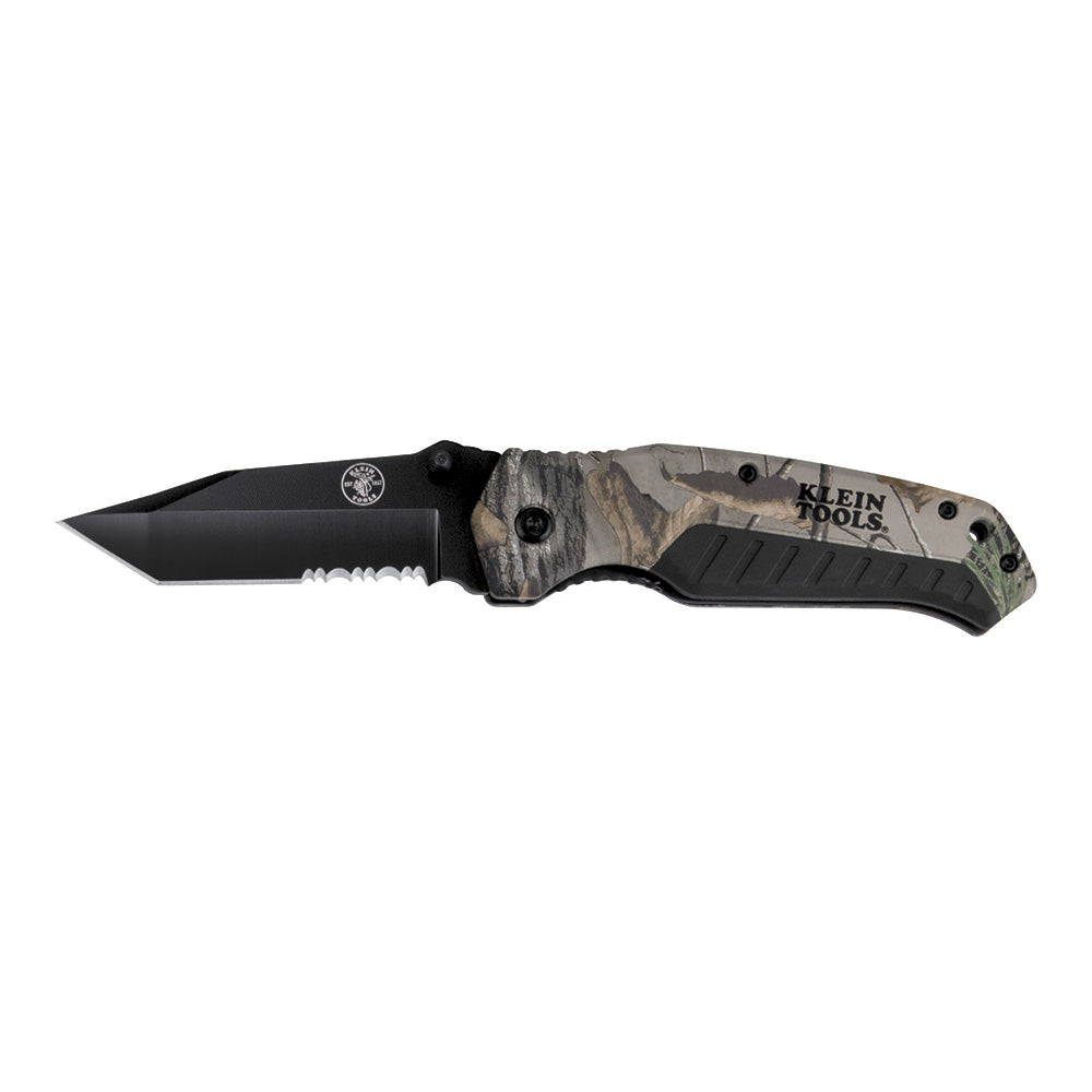 Klein Tools Pocket Knife, REALTREE XTRA™ Camo, Tanto Blade