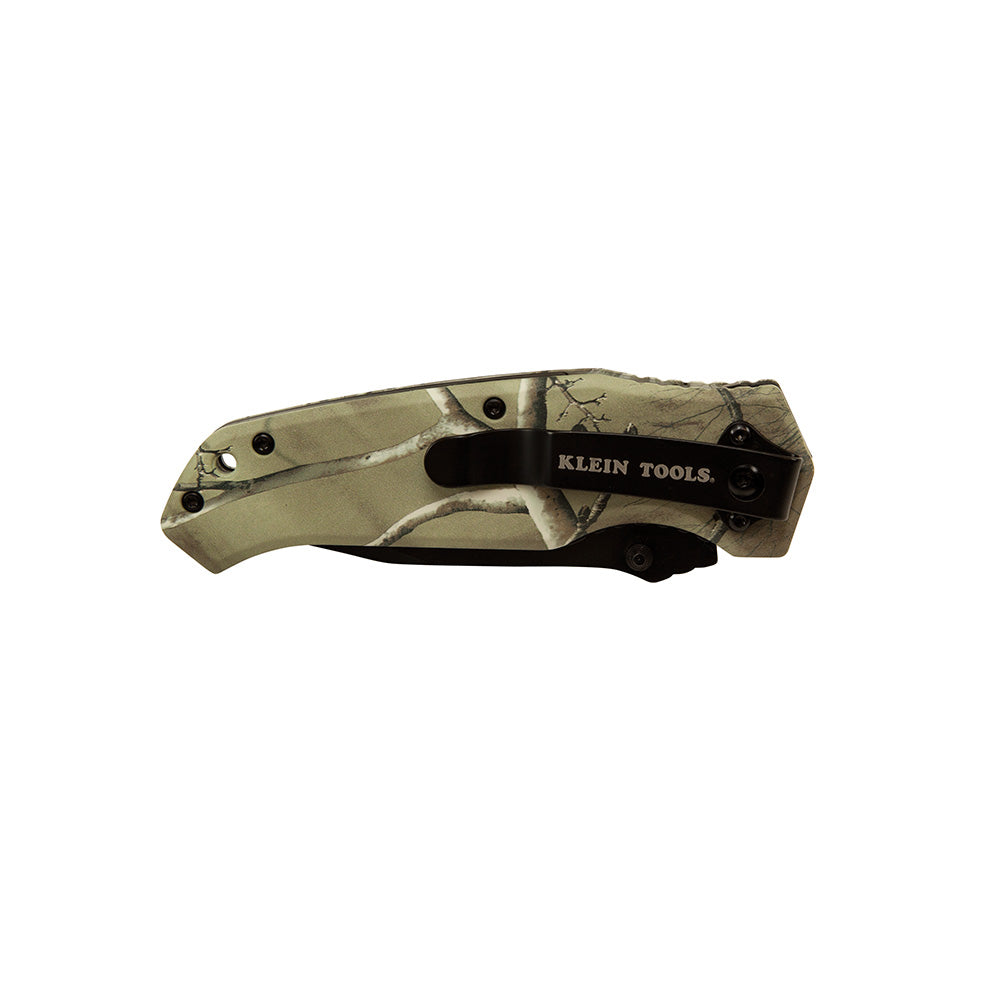 Klein Tools Pocket Knife, REALTREE XTRA™ Camo, Tanto Blade