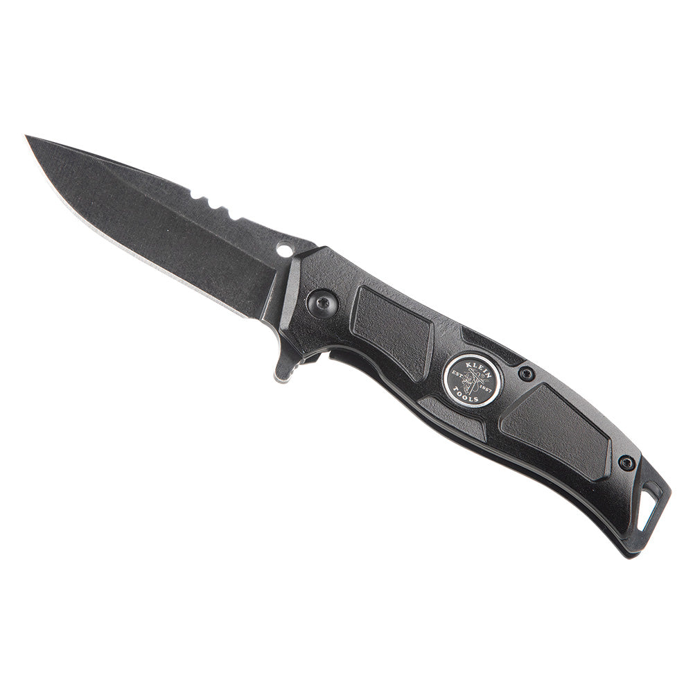 Klein Tools Electricians Bearing-Assisted Open Pocket Knife