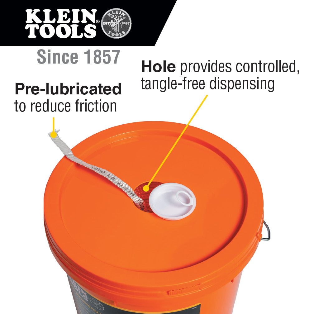 Klein Tools 1250LB X 200FT Mule Tape Utility Rope