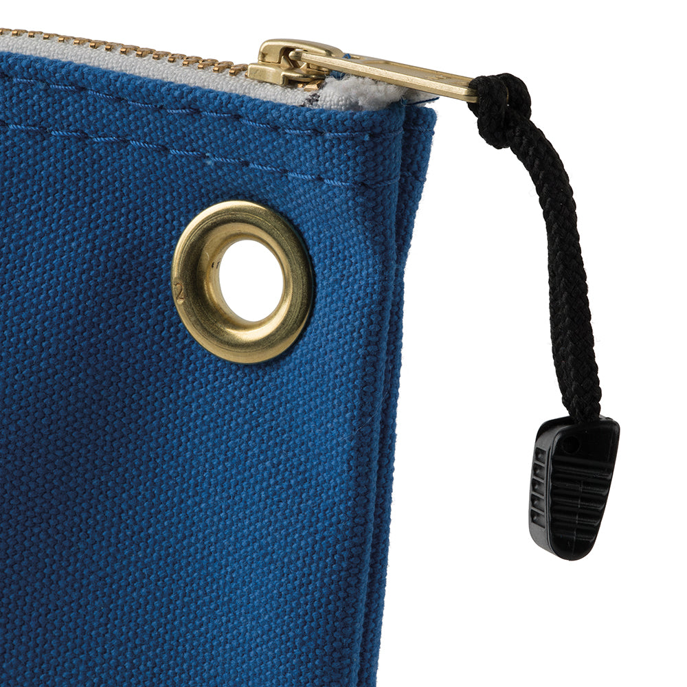 Klein Tools Zipper Bag, Large Canvas Tool Pouch, 18-Inch, Blue